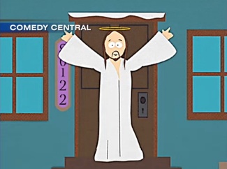 Jesus cartoon
