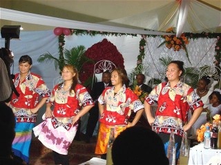 Dancing missionaries